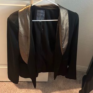 Gold and black Guess blazer